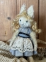 Picture of "Alice in WonderBUNNYland " - ooak art rabbit by Letty Worley  