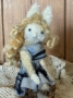 Picture of "Alice in WonderBUNNYland " - ooak art rabbit by Letty Worley  