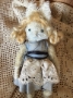 Picture of "Alice in WonderBUNNYland " - ooak art rabbit by Letty Worley  