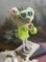 Picture of Teddy Blythe "Celeste Celadon" - ooak by Letty Worley wearing Annie Dollz & More Fashion