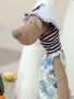 Picture of IN STOCK - Set Alke & Hannelore  Set– 45cm Doll and Bear - Zwergnase Puppen - SALE