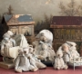 Picture of "Ophelia Pearl" & her Baby Doll "Elsie Bloom" - SET by Ingrid Schmid