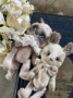 Picture of Allie Cat - ooak mini art toy by Olesya of Amici & Orsetti