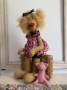 Picture of "Sissy & Piglet" - LE Set Art Bear and Porcine Pal  by Zwergnase  Puppen und Bären  - SALE 
