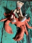 Picture of Crabby Teddy Set LE – "Krebs & Friend" – by Zwergnase Puppen IN STOCK - SALE 