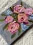 Picture of Pinks & Blue Floral  by Angela Moulton -  11x14  - SALE 