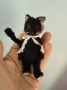Picture of Lillith - 4" ooak Black Cat by Widdershin Bears 