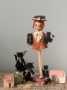 Picture of Lillith - 4" ooak Black Cat by Widdershin Bears 